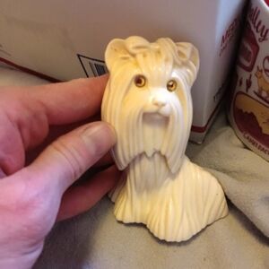 VTG 70's Avon Dog Perfume Bottle